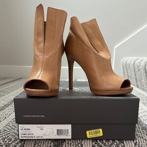 Vince Camuto Camelback Peep-Toe Heels